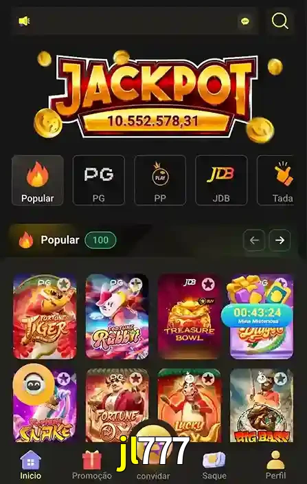 Promoções Especiais no jl777 App